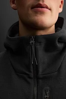 TECHNICAL ZIP SWEATSHIRT