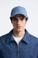 TEXTURED WEAVE TWILL CAP