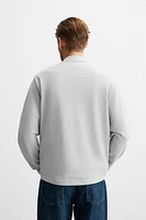 PIQUÉ TEXTURED POLO SHIRT