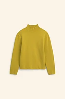 DENSE KNIT MOCK NECK SWEATER LIMITED EDITION