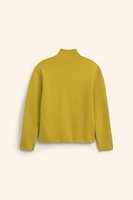 DENSE KNIT MOCK NECK SWEATER LIMITED EDITION