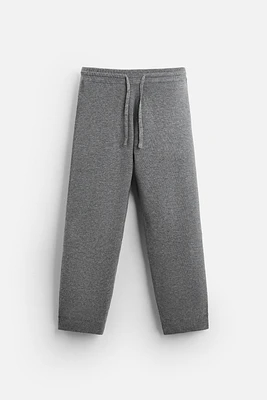 KNIT JOGGER PANTS