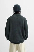 PURL KNIT POLO