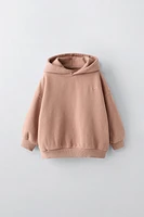 EMBROIDERED HOODED SWEATSHIRT