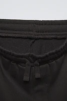 PLUSH STRAIGHT LABEL PANTS