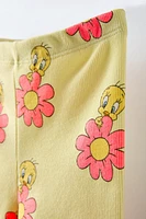 TWEETY ™ LOONEY TUNES T-SHIRT AND SHORT LEGGINGS CO-ORD