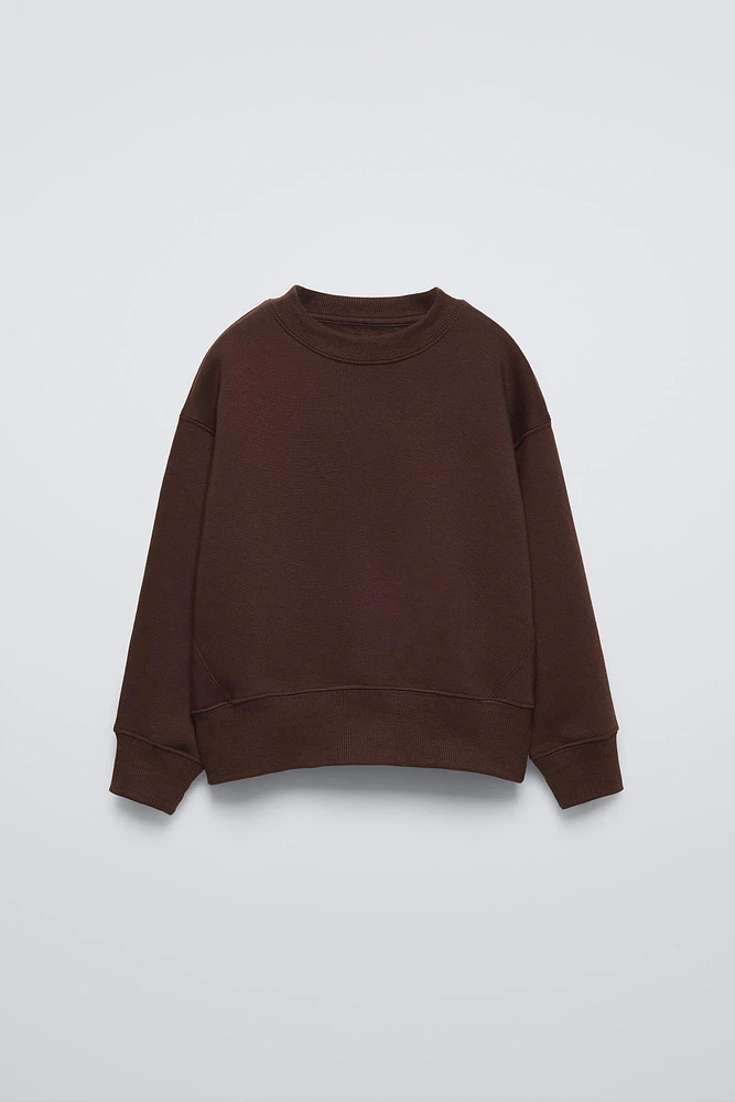 PLAIN SWEATSHIRT