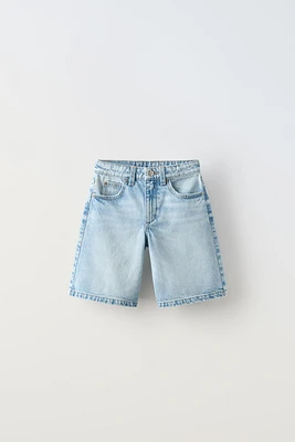 DENIM SHORTS