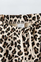 ANIMAL PRINT JOGGING PANTS