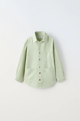 RELAXED FIT OVERSHIRT