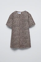 ANIMAL PRINT DRESS