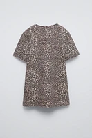 ANIMAL PRINT DRESS