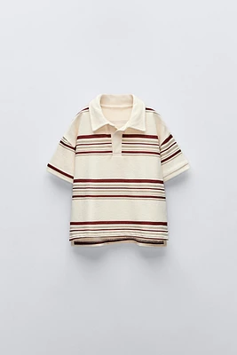 STRIPED POLO SHIRT