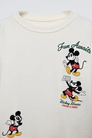 MICKEY MOUSE © DISNEY WARM AND COZY FLOCKED T-SHIRT