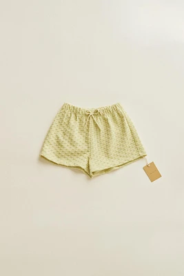 TIMELESZ – POP CORN KNIT SHORTS