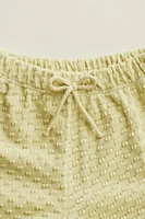 TIMELESZ – POP CORN KNIT SHORTS