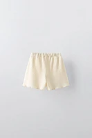 POINTELLE KNIT SHORTS