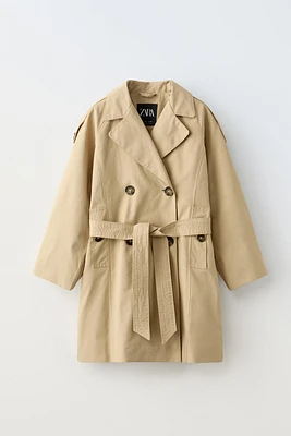 BELTED TRENCH COAT