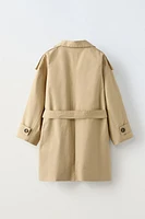 BELTED TRENCH COAT