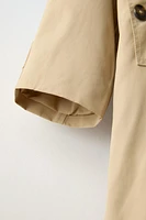 BELTED TRENCH COAT