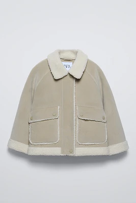 DOUBLE-FACED FLEECE LINED JACKET