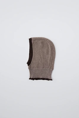 KNIT BALACLAVA HOOD