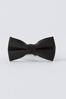 STRUCTURED SATIN EFFECT BOW TIE