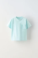 PLAIN POCKET T-SHIRT