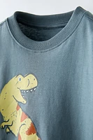 DINOSAUR PRINT T-SHIRT