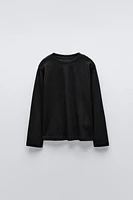 TWO-PACK OF PLAIN LONG SLEEVE T-SHIRTS