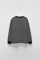 STRIPED HEAVY JERSEY T-SHIRT