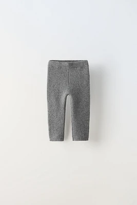 CASHMERE RIB LEGGINGS