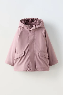 WATER REPELLENT LINED RAINCOAT