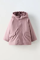 WATER REPELLENT LINED RAINCOAT