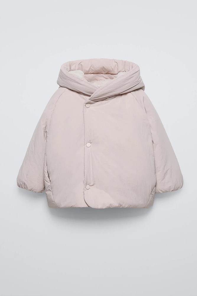 WRAP PUFFER COAT