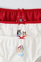 2-6 YEARS/ THREE-PACK OF BLUEY © LUDO STUDIO UNDERWEAR