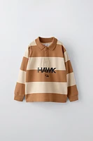 HEAVY JERSEY TONY HAWK ™ STRIPED POLO SHIRT