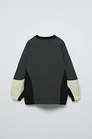 SPORTY TECHNICAL SWEATSHIRT