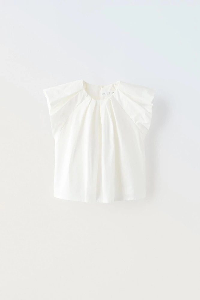 PLEATED SHIRT