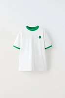 PIPED PATCH T-SHIRT