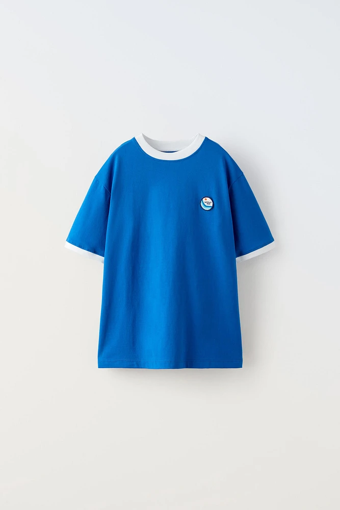 T-SHIRT WITH PATCH