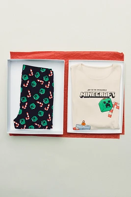 6-14 YEARS/ MINECRAFT © MOJANG AB ™ PAJAMAS