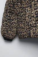 ANIMAL PRINT REVERSIBLE JACKET