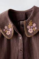 FLORAL EMBROIDERY SHIRT