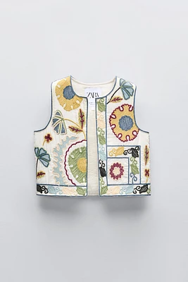 EMBROIDERED VEST