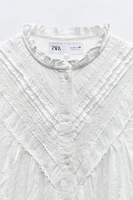 ROMANTIC LACE TRIM SHIRT