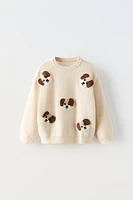 KNIT DOG SWEATER