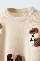 KNIT DOG SWEATER