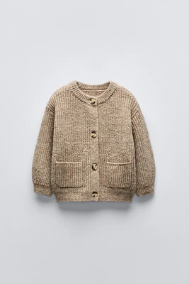 POCKET KNIT CARDIGAN