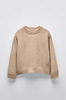 100% CASHMERE KNIT SWEATER